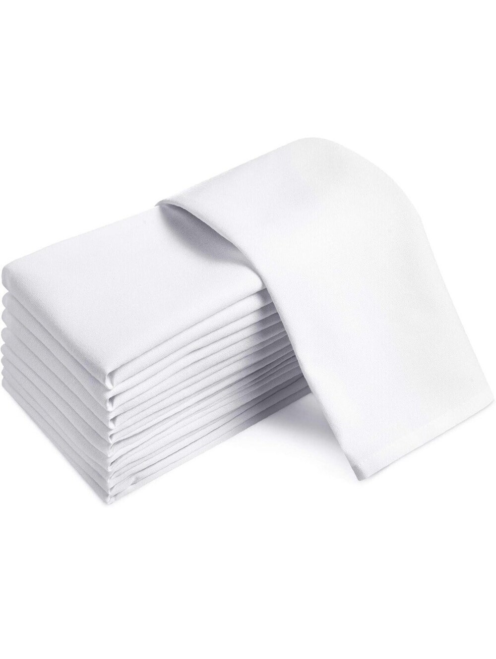 Restaurant Quality 100% Cotton Dinner Cloth Napkins, 20x20 Bulk Set of 180